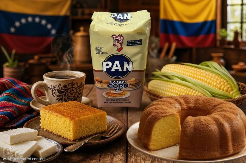 Sweet Corn Cake with PAN Sweet Corn Mix