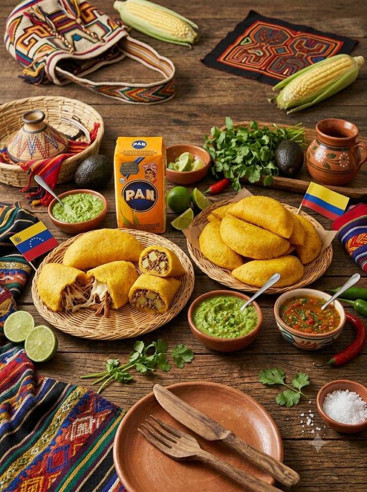 Corn Empanadas with PAN flour