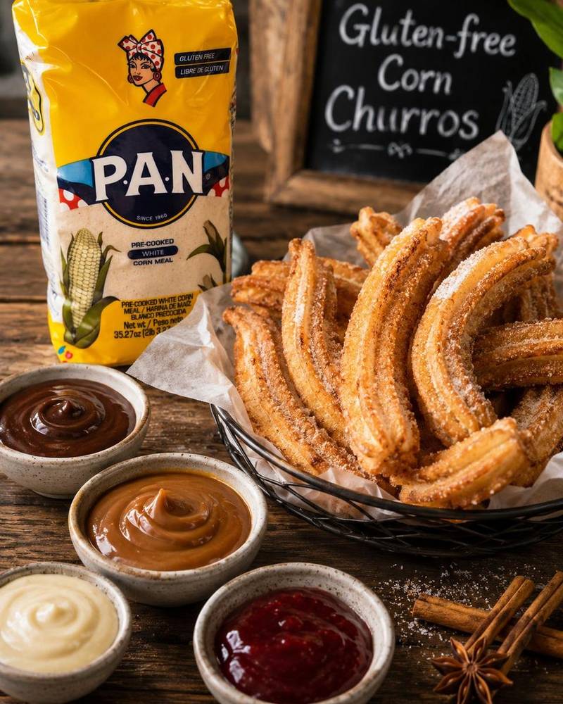 Gluten Free Corn Churros